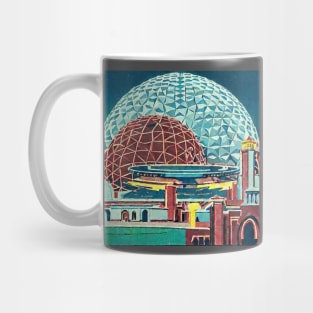 Epcot Center That Never Was (Retro Vintage) Mug